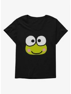 Coupon 💯 Keroppi Face Icon 👧 Girls T-Shirt Plus Size 🎁