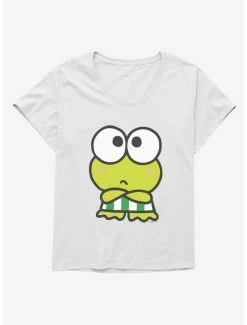 Brand new 😍 Keroppi Grumpy 👧 Girls T-Shirt Plus Size 😍