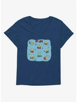 Best reviews of 🛒 Keroppi Happy Vibes 👧 Girls T-Shirt Plus Size 🎉 -Cheap Sanrio Store 19359660 hi