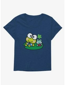 Flash Sale 👏 Keroppi & Kokero Smiling 👧 Girls T-Shirt Plus Size 🤩 -Cheap Sanrio Store 19359733 hi