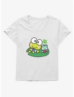 Flash Sale 👏 Keroppi & Kokero Smiling 👧 Girls T-Shirt Plus Size 🤩 -Cheap Sanrio Store 19359742 hi