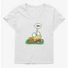 Best Sale ⌛ Keroppi Outdoor Thinking 👧 Girls T-Shirt Plus Size 🥰 -Cheap Sanrio Store 19359815 hi