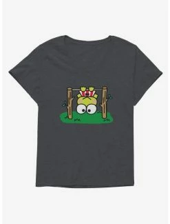 Hot Sale 🧨 Keroppi Upside Down 👧 Girls T-Shirt Plus Size 🛒 -Cheap Sanrio Store 19359907 hi