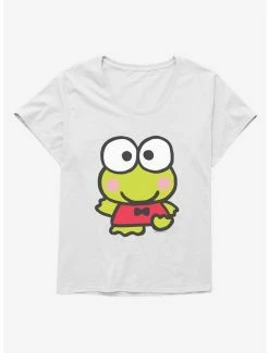 Coupon 👍 Keroppi Waving 👧 Girls T-Shirt Plus Size 🥰 -Cheap Sanrio Store 19359998 hi