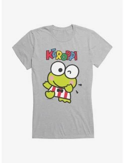 Best Sale ✨ Keroppi All Smiles 👧 Girls T-Shirt 😍 -Cheap Sanrio Store 19360090 hi
