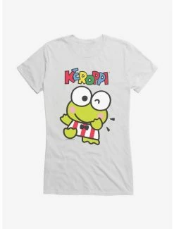 Best Sale ✨ Keroppi All Smiles 👧 Girls T-Shirt 😍 -Cheap Sanrio Store 19360111 hi