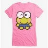 Discount 🌟 Keroppi Cheers 👧 Girls T-Shirt 🧨
