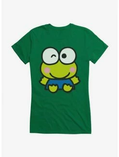Discount 🌟 Keroppi Cheers 👧 Girls T-Shirt 🧨 -Cheap Sanrio Store 19360195 hi