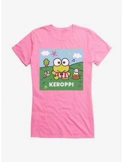 Brand new ✨ Keroppi Dancing 👧 Girls T-Shirt 😀 -Cheap Sanrio Store 19360230 hi