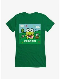 Brand new ✨ Keroppi Dancing 👧 Girls T-Shirt 😀 -Cheap Sanrio Store 19360244 hi