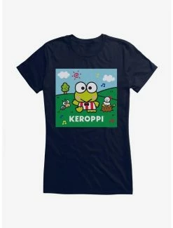 Brand new ✨ Keroppi Dancing 👧 Girls T-Shirt 😀 -Cheap Sanrio Store 19360251 hi
