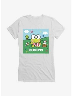 Brand new ✨ Keroppi Dancing 👧 Girls T-Shirt 😀 -Cheap Sanrio Store 19360258 hi