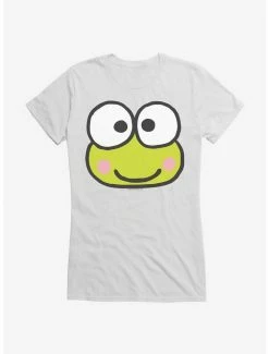 Best deal 🎁 Keroppi Face Icon 👧 Girls T-Shirt 🎉 -Cheap Sanrio Store 19360307 hi