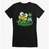 Hot Sale ⌛ Keroppi & Kokero Smiling 👧 Girls T-Shirt 🌟 -Cheap Sanrio Store 19360461 hi
