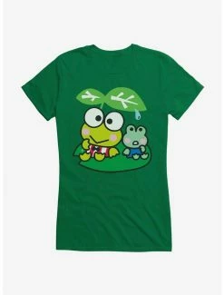Discount 🥰 Keroppi & Kokero Water Drop 👧 Girls T-Shirt 🥰 -Cheap Sanrio Store 19360538 hi