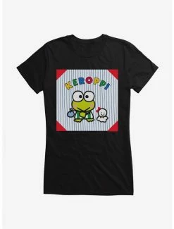 Promo 😀 Keroppi & Teru Teru Outting 👧 Girls T-Shirt 👍 -Cheap Sanrio Store 19360608 hi