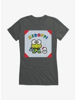 Promo 😀 Keroppi & Teru Teru Outting 👧 Girls T-Shirt 👍 -Cheap Sanrio Store 19360615 hi