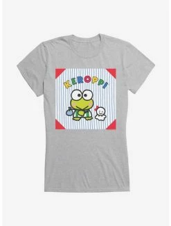 Promo 😀 Keroppi & Teru Teru Outting 👧 Girls T-Shirt 👍 -Cheap Sanrio Store 19360629 hi