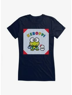 Promo 😀 Keroppi & Teru Teru Outting 👧 Girls T-Shirt 👍 -Cheap Sanrio Store 19360643 hi