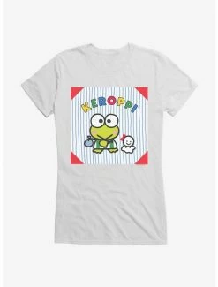 Promo 😀 Keroppi & Teru Teru Outting 👧 Girls T-Shirt 👍 -Cheap Sanrio Store 19360650 hi