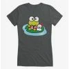 Promo 🎉 Keroppi & Teru Teru Sitting 👧 Girls T-Shirt ✨ -Cheap Sanrio Store 19360664 hi