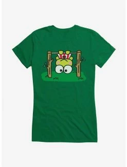 Deals 😉 Keroppi Upside Down 👧 Girls T-Shirt 🔔 -Cheap Sanrio Store 19360734 hi