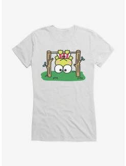 Deals 😉 Keroppi Upside Down 👧 Girls T-Shirt 🔔 -Cheap Sanrio Store 19360748 hi