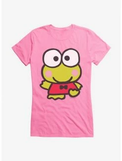 Top 10 🔔 Keroppi Waving 👧 Girls T-Shirt 🔥 -Cheap Sanrio Store 19360769 hi