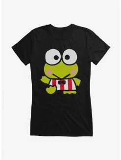 Best Sale ⌛ Keroppi Waving Stripes 👧 Girls T-Shirt 🥰 -Cheap Sanrio Store 19360797 hi