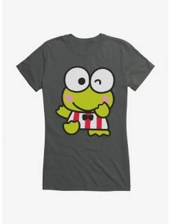 Promo 🔔 Keroppi Winking 👧 Girls T-Shirt 🎉 -Cheap Sanrio Store 19360860 hi