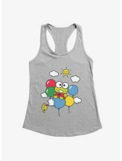 Cheapest 🎁 Keroppi Balloon Escape 👧 Girls Tank 👏 -Cheap Sanrio Store 19360951 hi