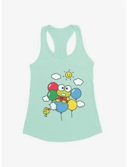 Cheapest 🎁 Keroppi Balloon Escape 👧 Girls Tank 👏 -Cheap Sanrio Store 19360958 hi