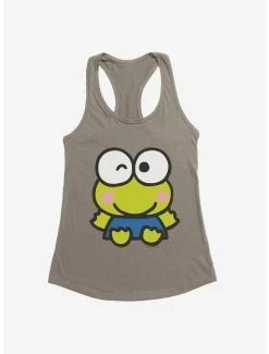 Cheap 🔔 Keroppi Cheers 👧 Girls Tank ✔️ -Cheap Sanrio Store 19361014 hi