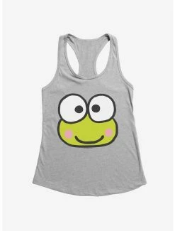 Buy 😉 Keroppi Face Icon 👧 Girls Tank 🤩 -Cheap Sanrio Store 19361077 hi