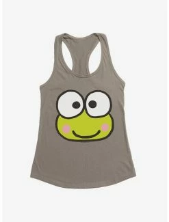 Buy 😉 Keroppi Face Icon 👧 Girls Tank 🤩 -Cheap Sanrio Store 19361098 hi