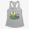 Hot Sale 🔥 Keroppi & Kokero Sitting 👧 Girls Tank 🎉 -Cheap Sanrio Store 19361203 hi