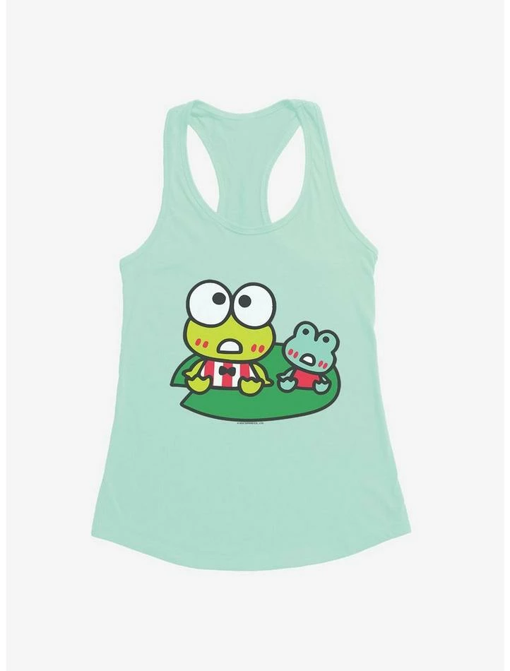 Hot Sale 🔥 Keroppi & Kokero Sitting 👧 Girls Tank 🎉 6 Hot Sale 🔥 Keroppi & Kokero Sitting 👧 Girls Tank 🎉 - Image 4