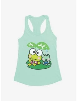 Cheap ✔️ Keroppi & Kokero Water Drop 👧 Girls Tank 🛒 -Cheap Sanrio Store 19361294 hi