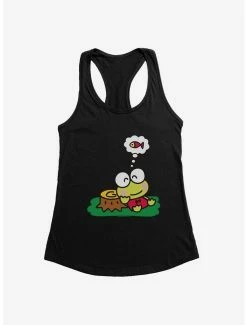 Cheap 😀 Keroppi Outdoor Thinking 👧 Girls Tank ⭐ -Cheap Sanrio Store 19361322 hi