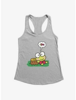 Cheap 😀 Keroppi Outdoor Thinking 👧 Girls Tank ⭐ -Cheap Sanrio Store 19361329 hi