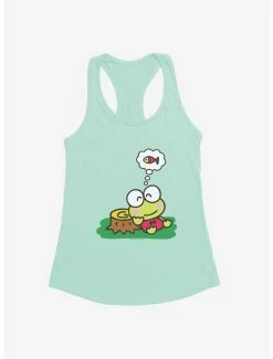 Cheap 😀 Keroppi Outdoor Thinking 👧 Girls Tank ⭐ -Cheap Sanrio Store 19361336 hi