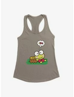 Cheap 😀 Keroppi Outdoor Thinking 👧 Girls Tank ⭐ -Cheap Sanrio Store 19361350 hi