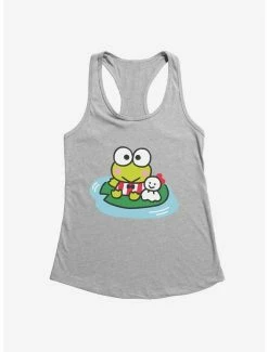 Budget 🧨 Keroppi & Teru Teru Sitting 👧 Girls Tank 🤩 -Cheap Sanrio Store 19361413 hi