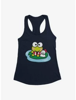 Budget 🧨 Keroppi & Teru Teru Sitting 👧 Girls Tank 🤩 -Cheap Sanrio Store 19361427 hi