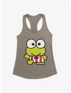 Best reviews of 😉 Keroppi Waving Stripes 👧 Girls Tank 🔥 -Cheap Sanrio Store 19361546 hi