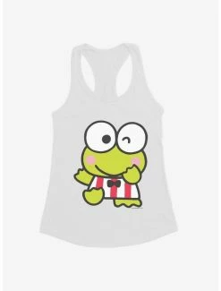 Deals 🔥 Keroppi Winking 👧 Girls Tank 🔔 -Cheap Sanrio Store 19361609 hi 1