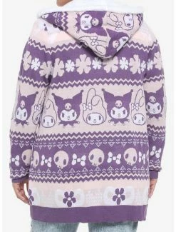 Best deal ✨ My Melody & Kuromi Sherpa Hooded 👧 Girls Open Cardigan Plus Size 🛒 7 Best deal ✨ My Melody & Kuromi Sherpa Hooded 👧 Girls Open Cardigan Plus Size 🛒 -Cheap Sanrio Store 19431405 av2