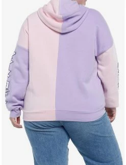Wholesale 🔔 My Melody & Kuromi Pastel Split 👧 Girls Hoodie Plus Size ⌛ -Cheap Sanrio Store 19431469 av2