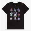 Best deal 🔔 Kuromi Fortune Teller Icons Boyfriend Fit 👧 Girls T-Shirt 👍