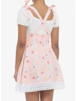 Cheapest ❤️ Cinnamoroll Strawberries Suspender 👗 Skirt 🥰 -Cheap Sanrio Store 19502087 av2